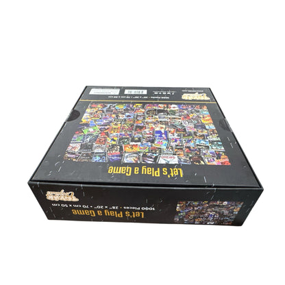 Let's Play A Game 1000-Piece Jigsaw Puzzle 28" x 20" Toynk Originals Ages 7+
