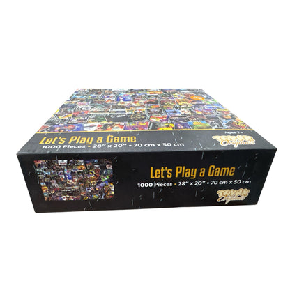 Let's Play A Game 1000-Piece Jigsaw Puzzle 28" x 20" Toynk Originals Ages 7+