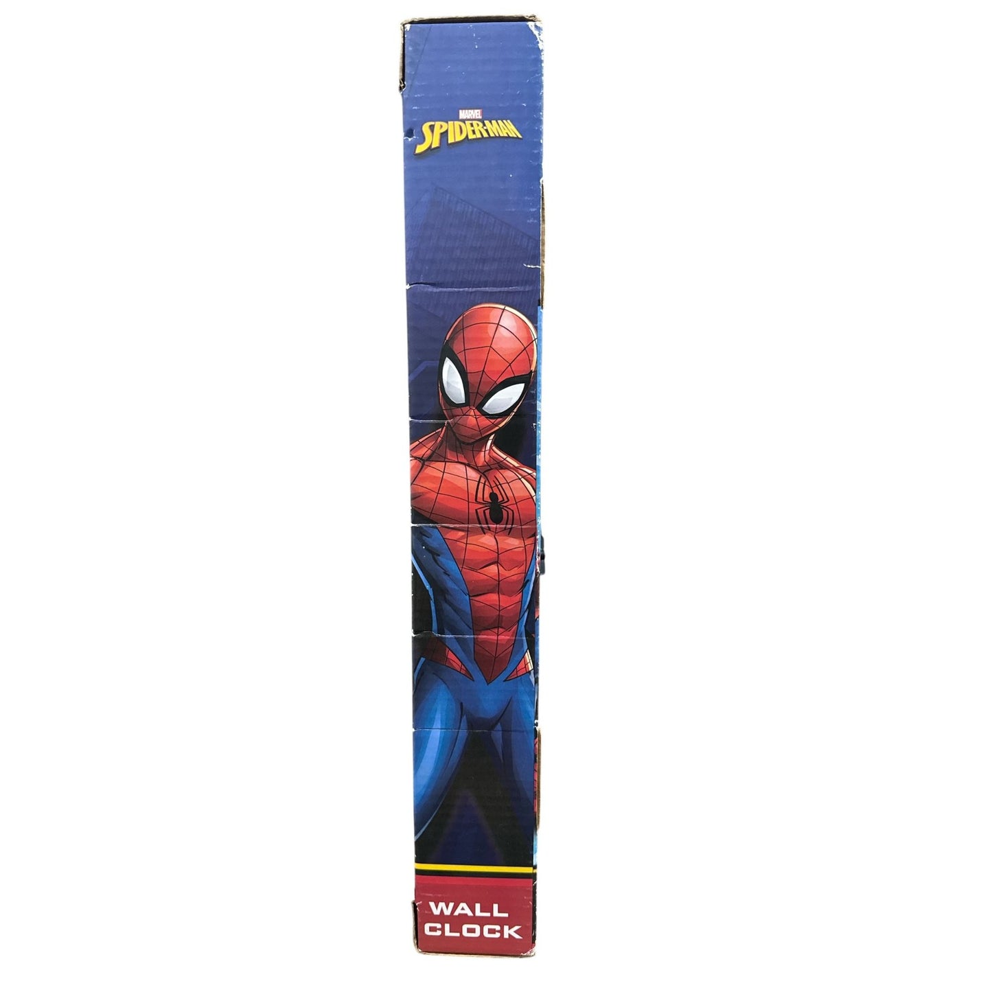 Marvel Spider-Man Shaped Wall Clock With Analog Display For Kids Room Decor