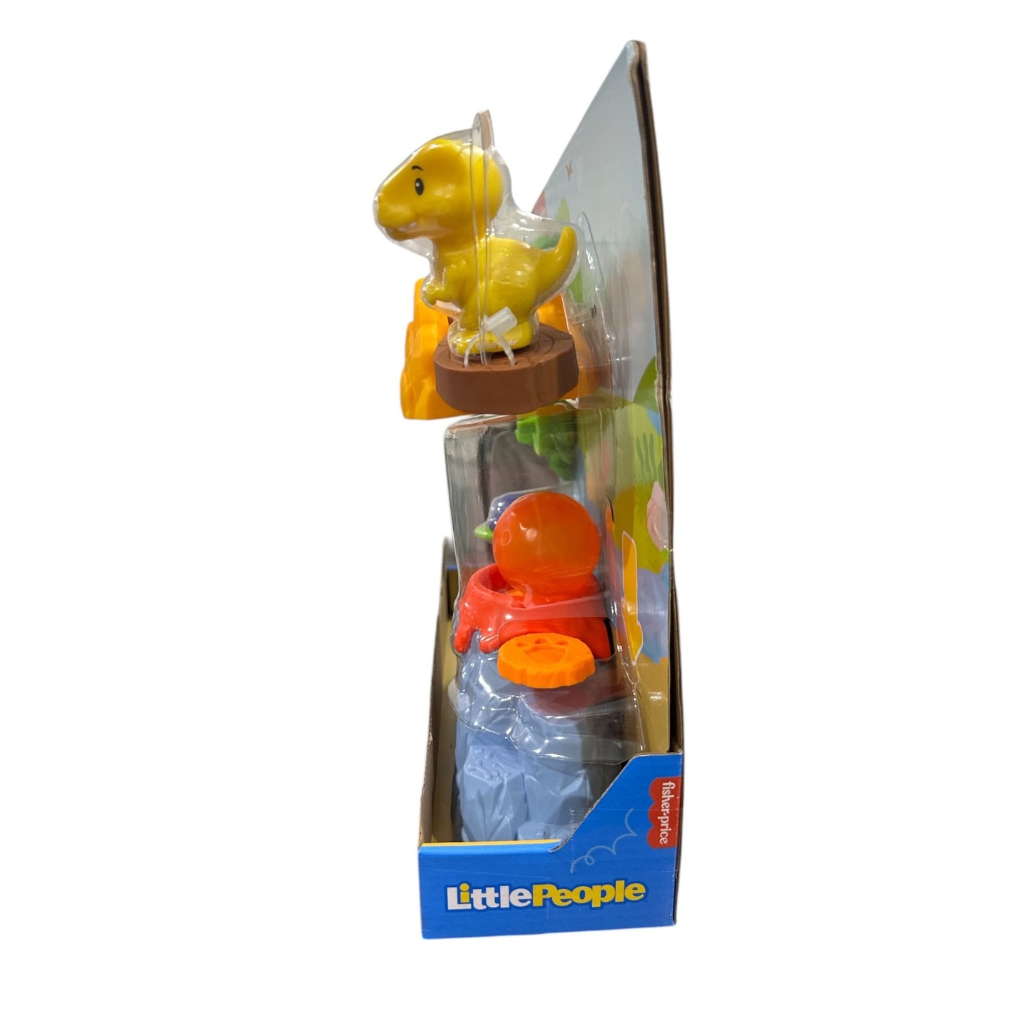 Fisher-Price Little People Spin & Play Dinosaur Playground Toy Set For Ages 1-5