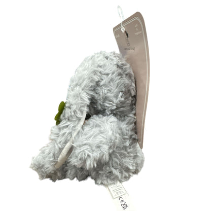 Carried Away Gray Plush Bunny With Carrot Toy - Soft & Huggable - Polyester - New With Tags