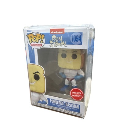 Funko Pop! Animation Ren & Stimpy Powdered Toastman Vinyl Figure #1094 Gamestop Exclusive Collectible