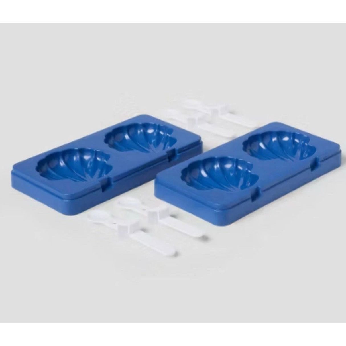 Sun Squad Set of 2 Treat Molds 2-Pack Shell & Sun Design Freezer Safe Dishwasher Safe