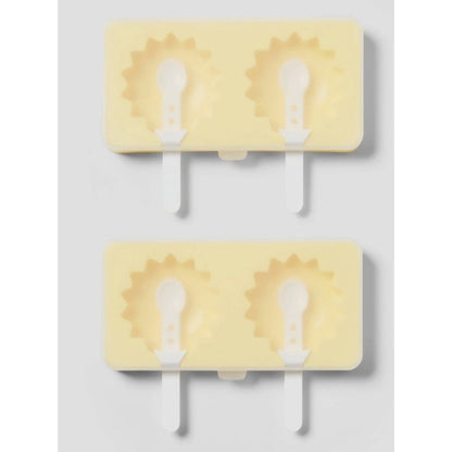 Sun Squad Set of 2 Treat Molds 2-Pack Shell & Sun Design Freezer Safe Dishwasher Safe