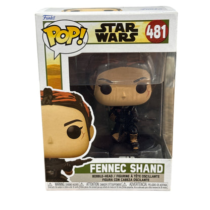 Funko Pop! Star Wars Fennec Shand #481 Vinyl Figure Bobblehead Collectible