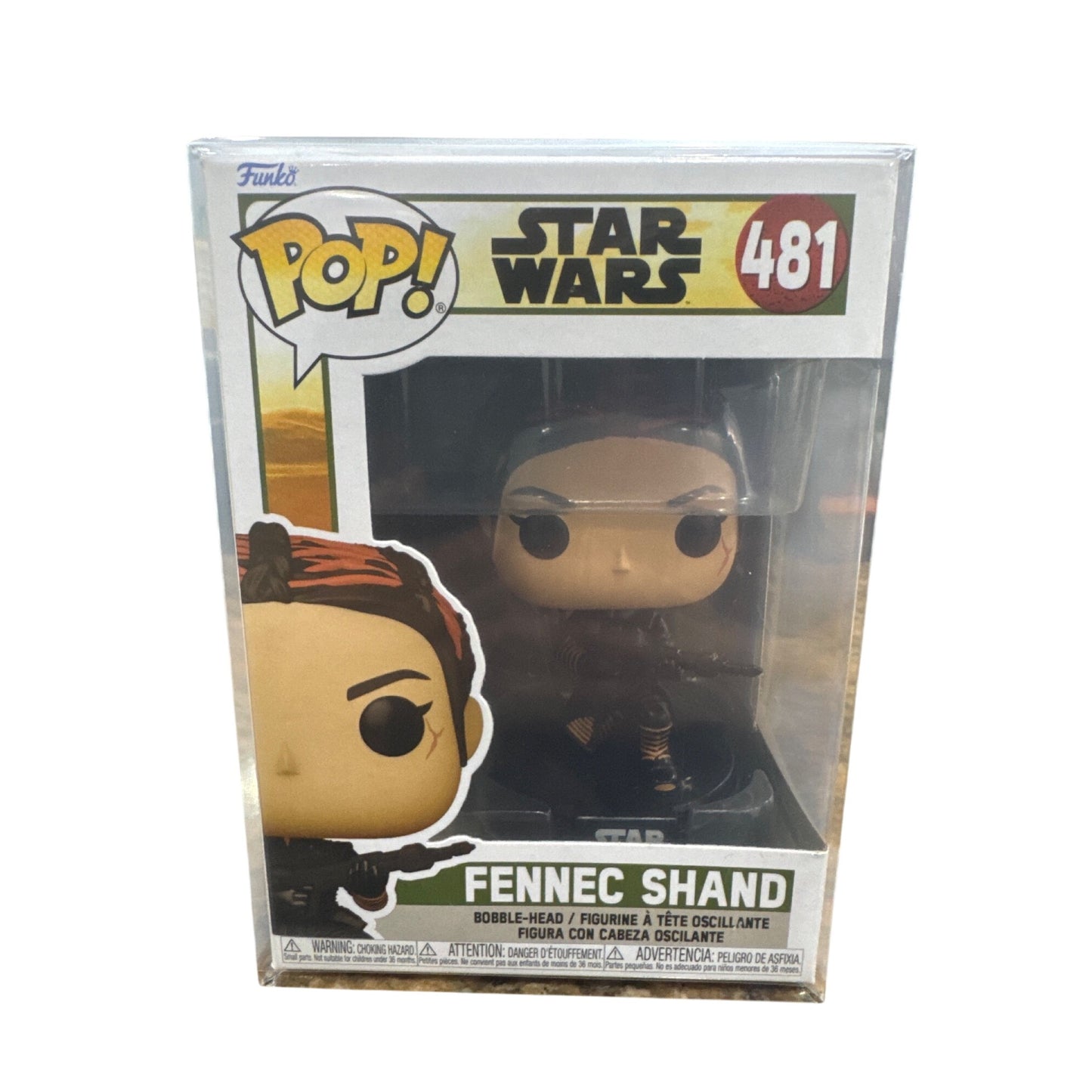 Funko Pop! Star Wars Fennec Shand #481 Vinyl Figure Bobblehead Collectible