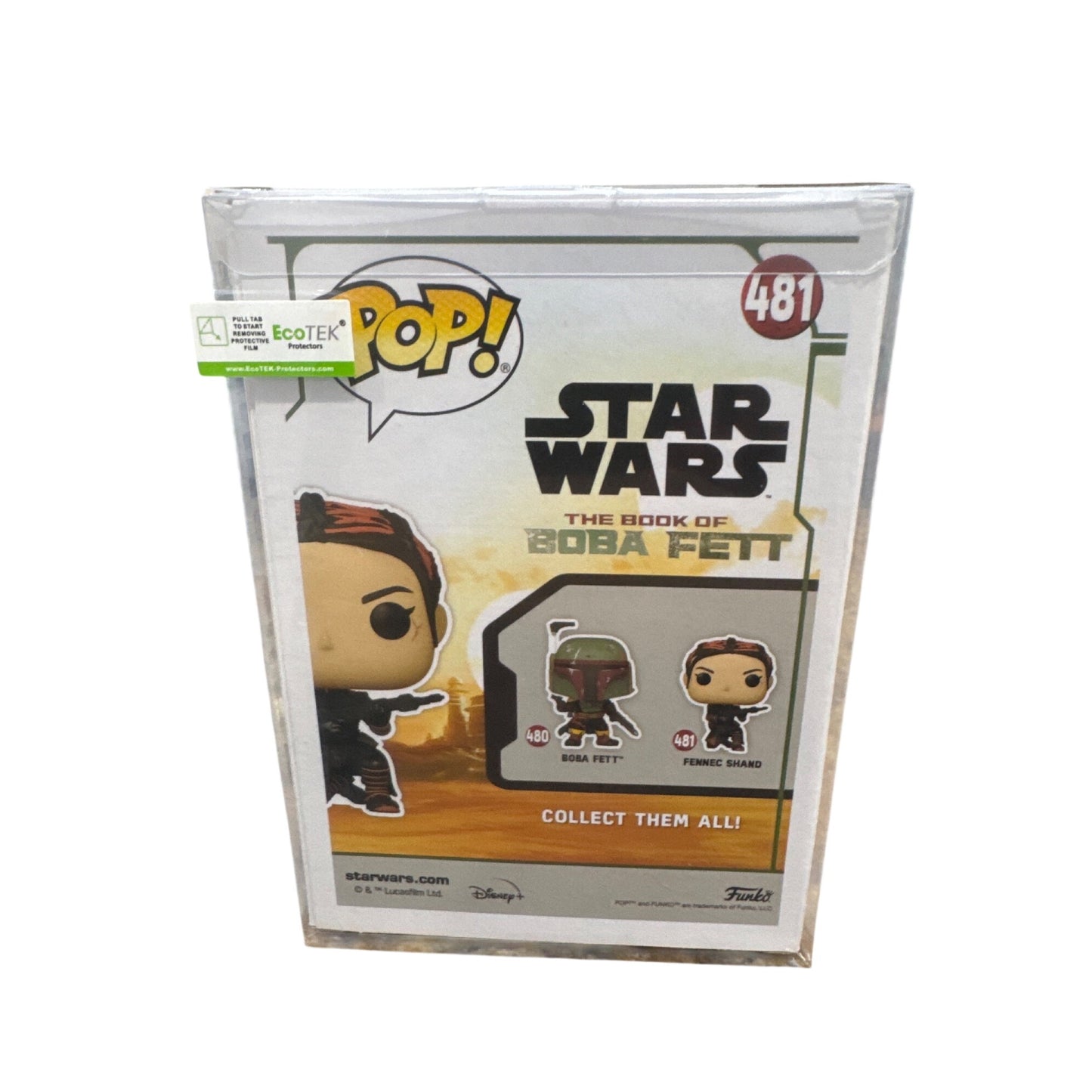 Funko Pop! Star Wars Fennec Shand #481 Vinyl Figure Bobblehead Collectible