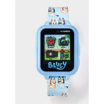 Bluey Kids Smartwatch With Camera Games Flashlight & Calculator - Light-Up Bezel Adjustable Band Ages 6+