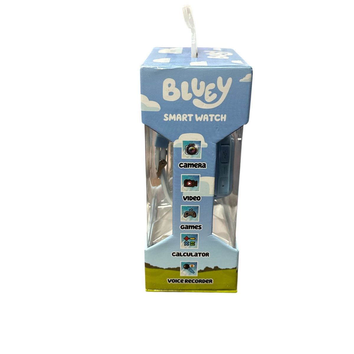 Bluey Kids Smartwatch With Camera Games Flashlight & Calculator - Light-Up Bezel Adjustable Band Ages 6+