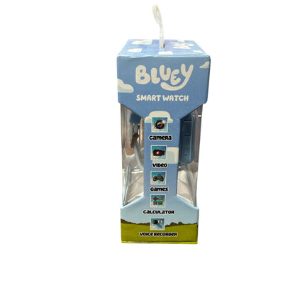 Bluey Kids Smartwatch With Camera Games Flashlight & Calculator - Light-Up Bezel Adjustable Band Ages 6+