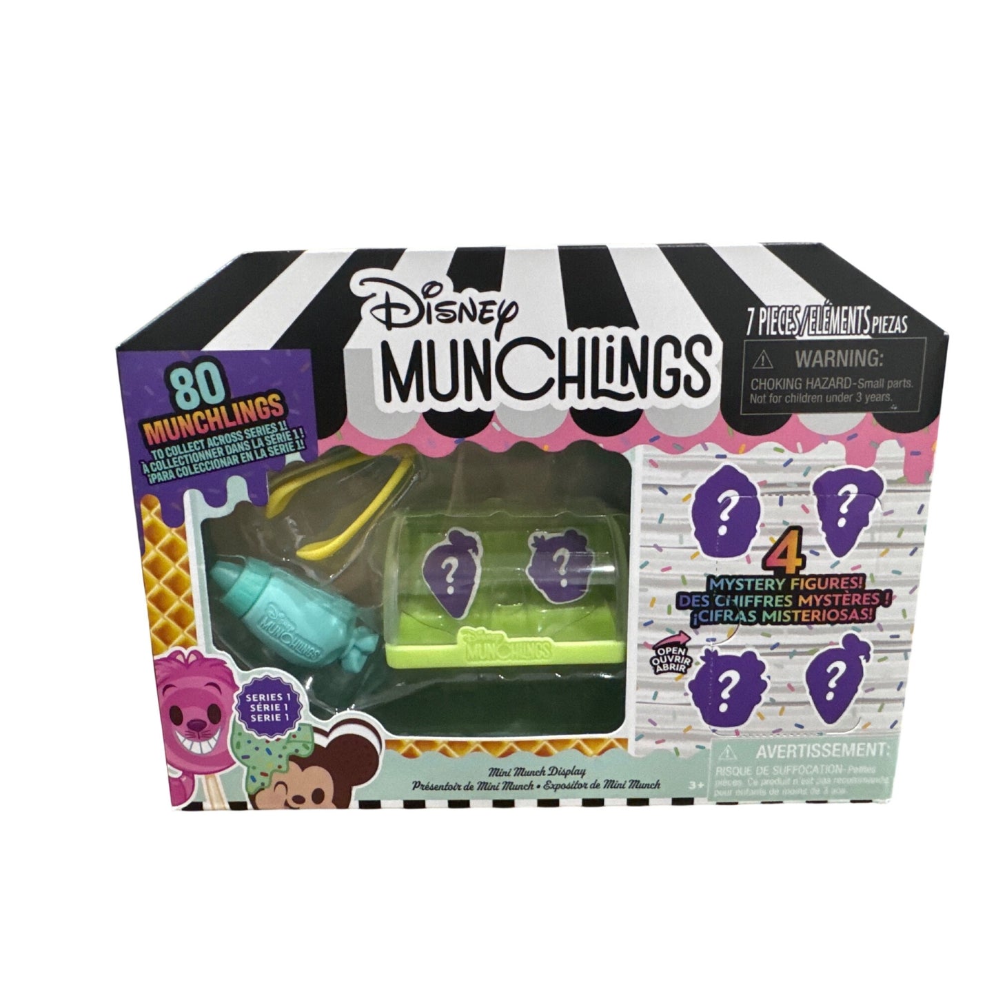 Disney Munchlings Series 1 Mini Collectible Mystery Figures Scented Toy Set