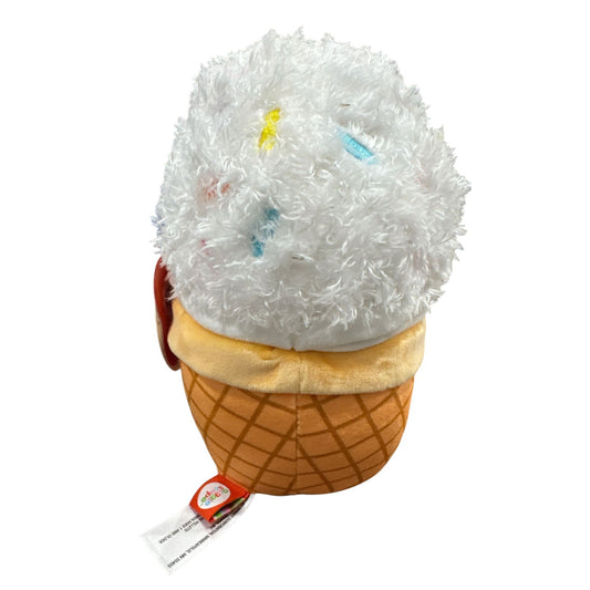 Gigglescape Ice Cream Cone Plush Toy With Sprinkles 6" Soft and Adorable Ages 1+