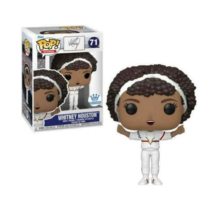 Funko Pop Icons Whitney Houston #71 Exclusive Vinyl Figure In Box