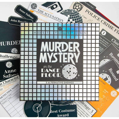 Host Your Own Murder Mystery On The Dance Floor Game With 3 Alternative Endings For Adults & Teens