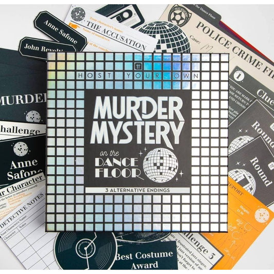 Host Your Own Murder Mystery On The Dance Floor Game With 3 Alternative Endings For Adults & Teens