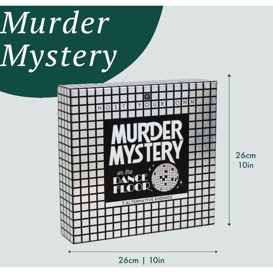 Host Your Own Murder Mystery On The Dance Floor Game With 3 Alternative Endings For Adults & Teens