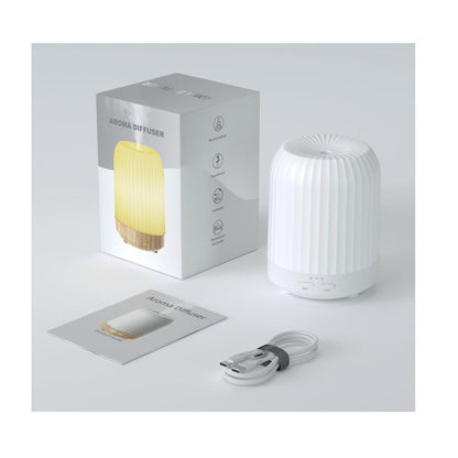 Aroma Diffuser K20 250ml Essential Oil Humidifier With LED Light Up To 16 Hours