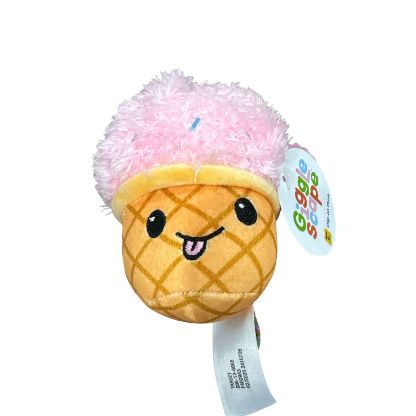 Ice Cream & Cookie Plush Clip-On Toys Set - Giggle Scape