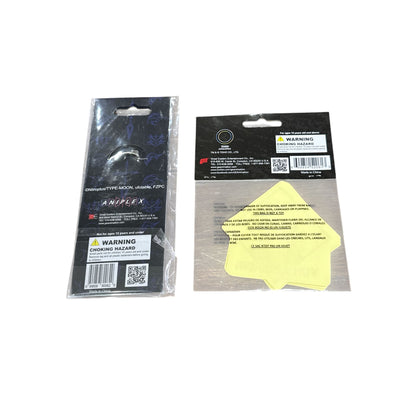 Fate/Zero Keychain & Godzilla Singular Point Takehiro Kai Stickers Bundle New