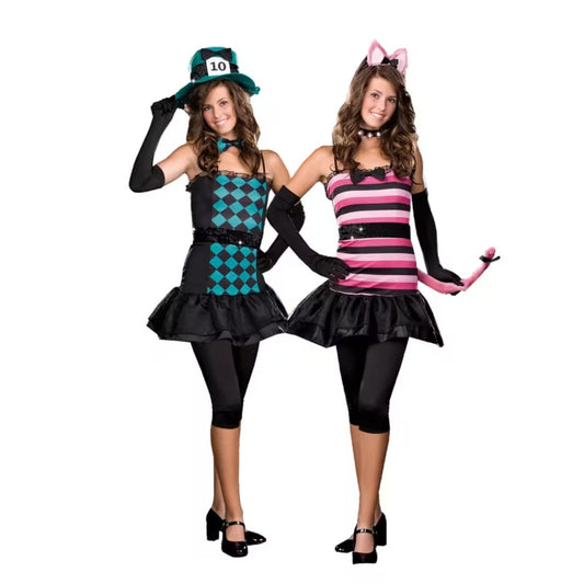 Sugar Sugar Reversible Mad About You Costume Size Medium Ages 10-14
