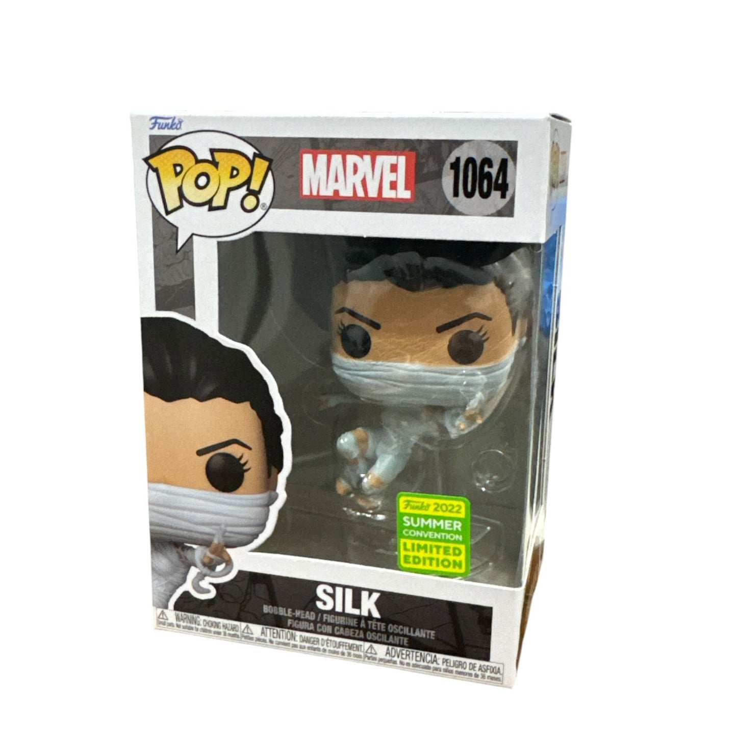 Funko Pop Marvel Silk #1064 Limited Edition 2022 Summer Convention Exclusive Vinyl Figure WITH PROTECTOR