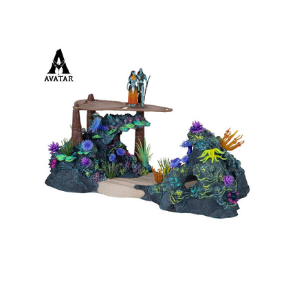 Avatar Metkayina Reef Playset With Tonowari & Ronal By McFarlane Toys