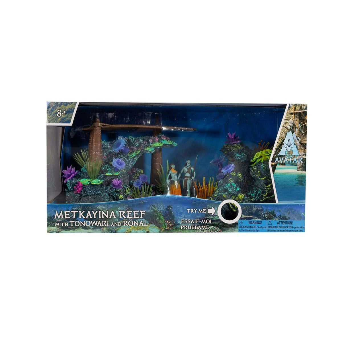 Avatar Metkayina Reef Playset With Tonowari & Ronal By McFarlane Toys