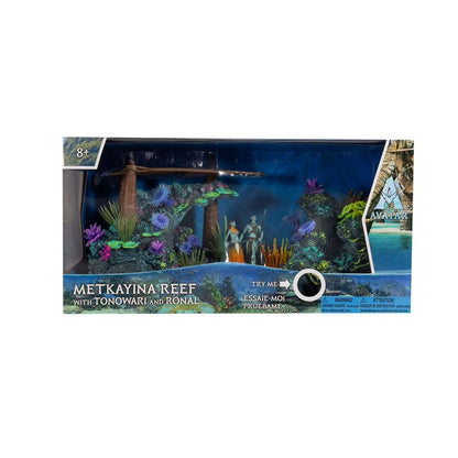 Avatar Metkayina Reef Playset With Tonowari & Ronal By McFarlane Toys