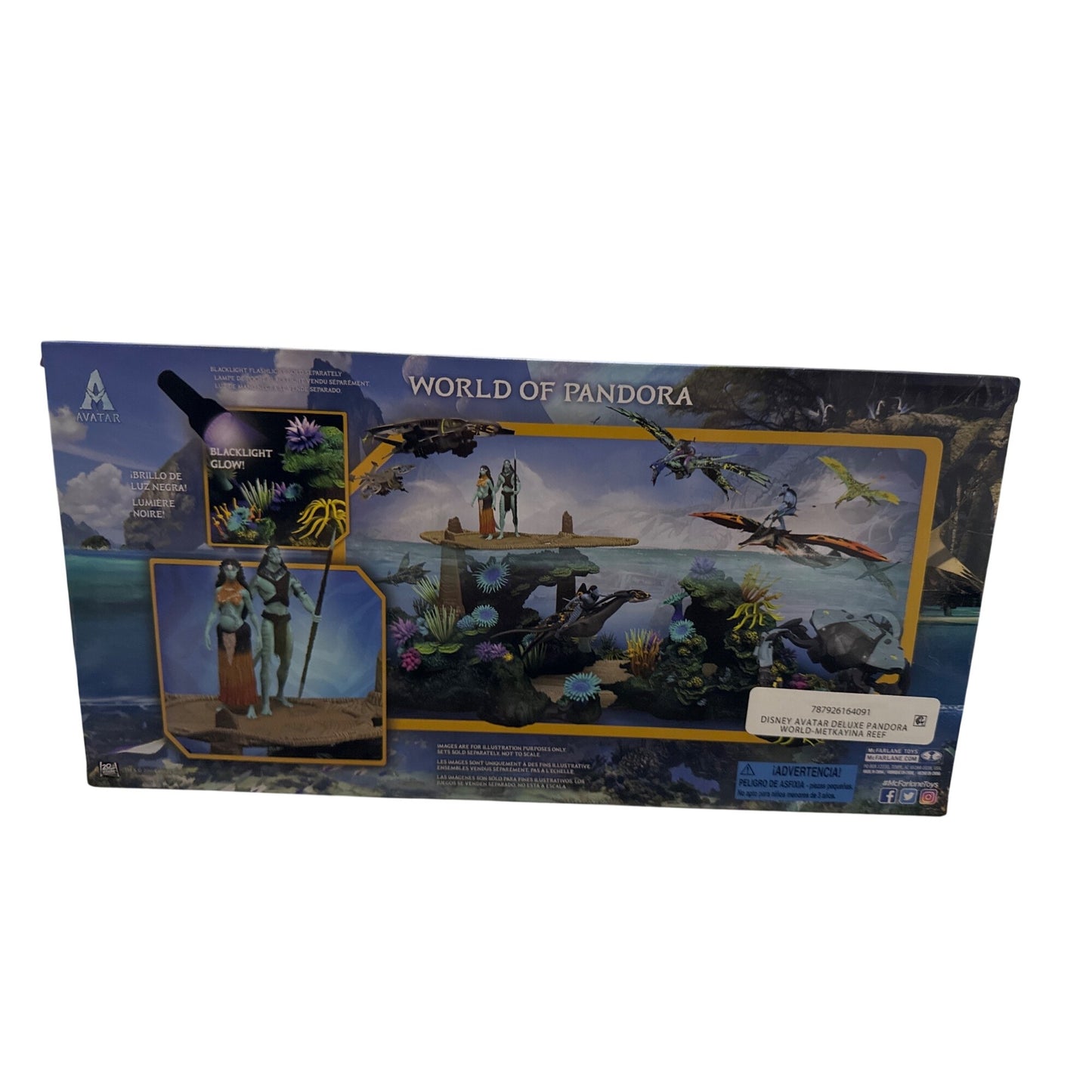 Avatar Metkayina Reef Playset With Tonowari & Ronal By McFarlane Toys