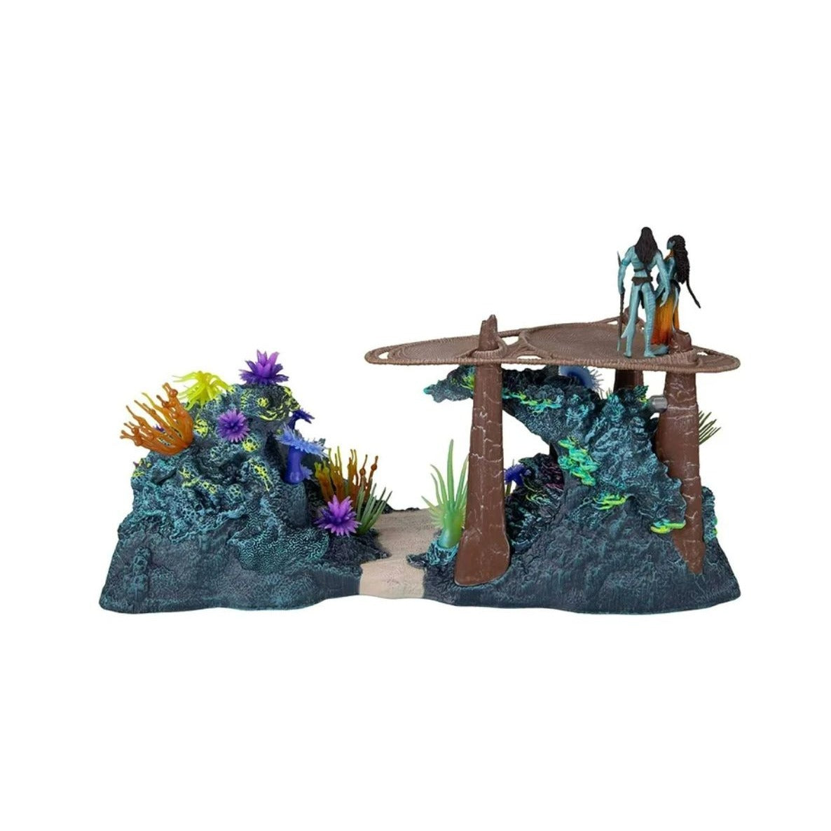 Avatar Metkayina Reef Playset With Tonowari & Ronal By McFarlane Toys