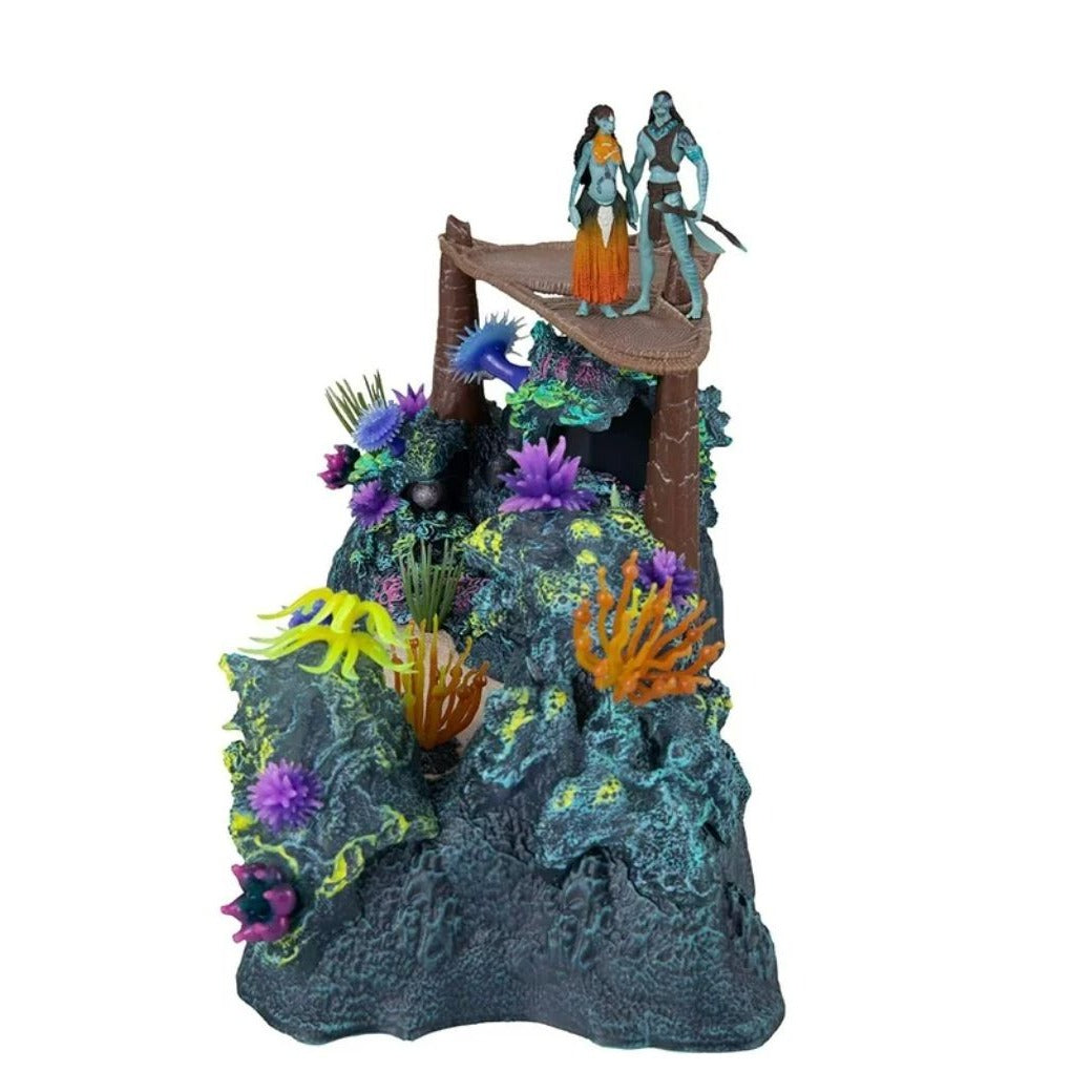 Avatar Metkayina Reef Playset With Tonowari & Ronal By McFarlane Toys