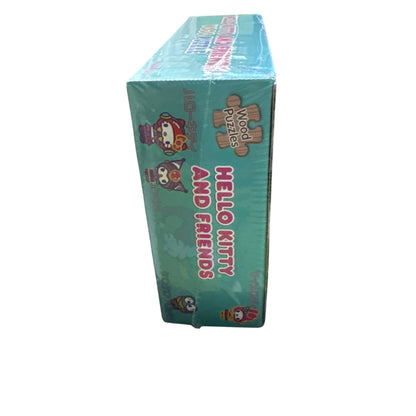 Hello Kitty & Friends 99-Piece Wooden Jigsaw Puzzle For Kids Age 8+ - Kawaii Arcade Design