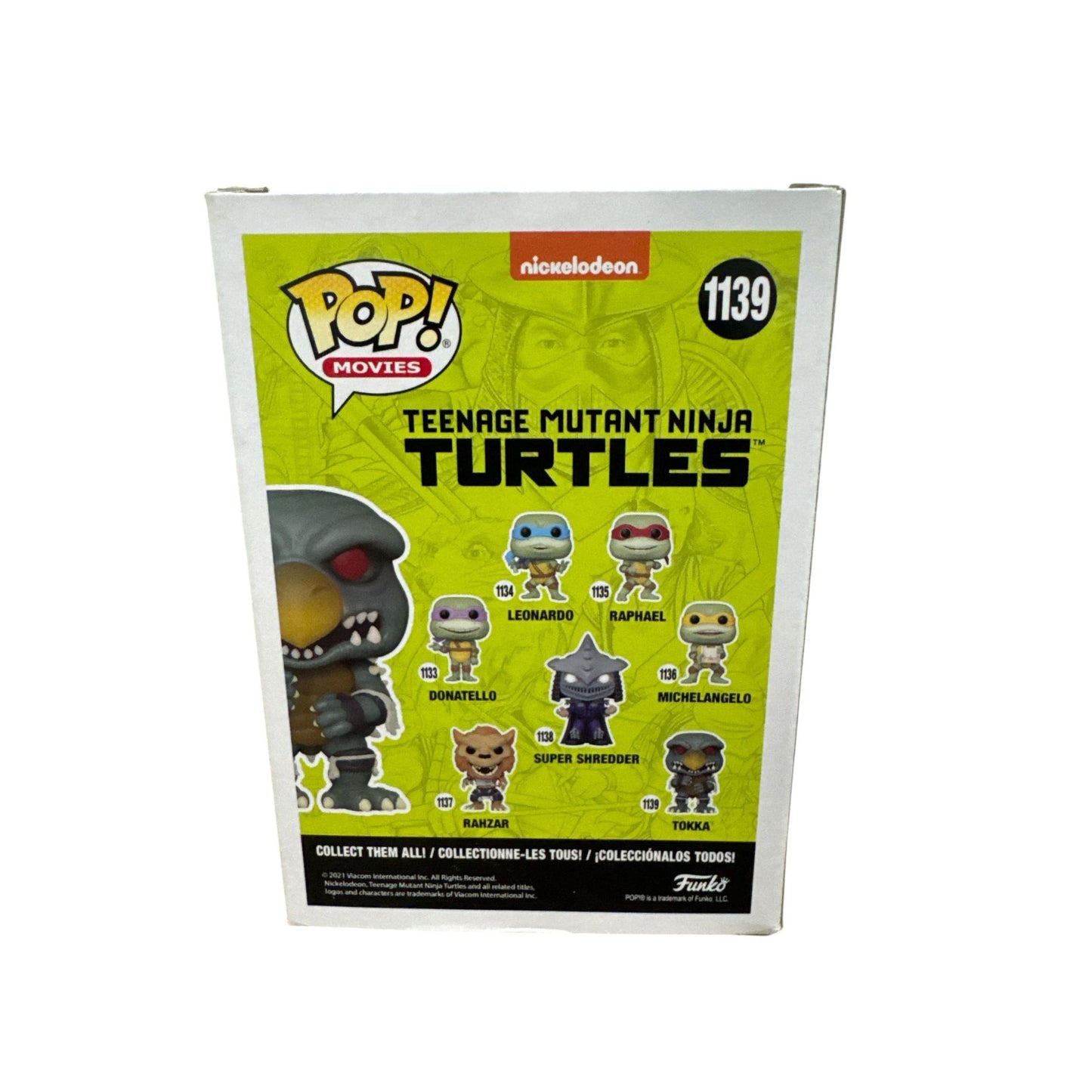 Funko Pop! Movies Teenage Mutant Ninja Turtles Tokka Vinyl Figure #1139 Collectible