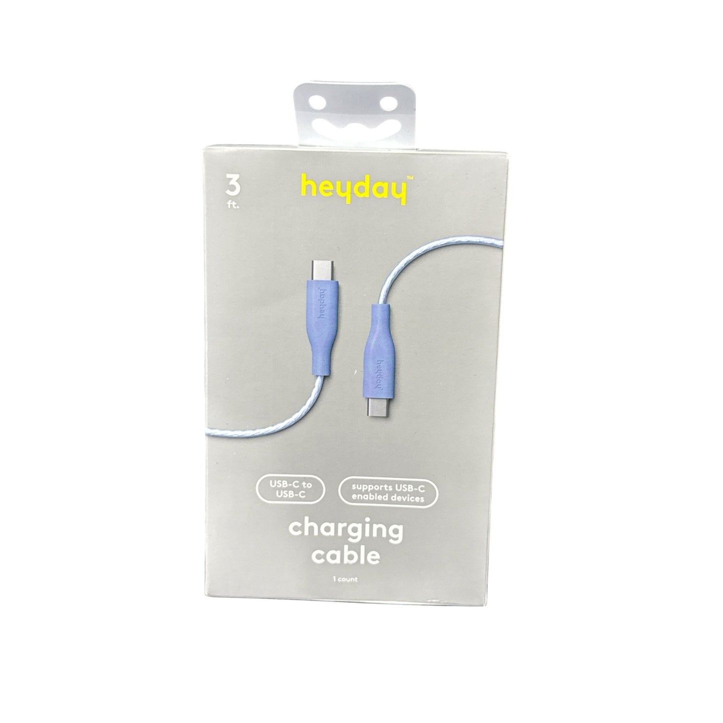 Heyday Wired Headphones, Charging Cable, Wall Charger & Tech Charms Bundle