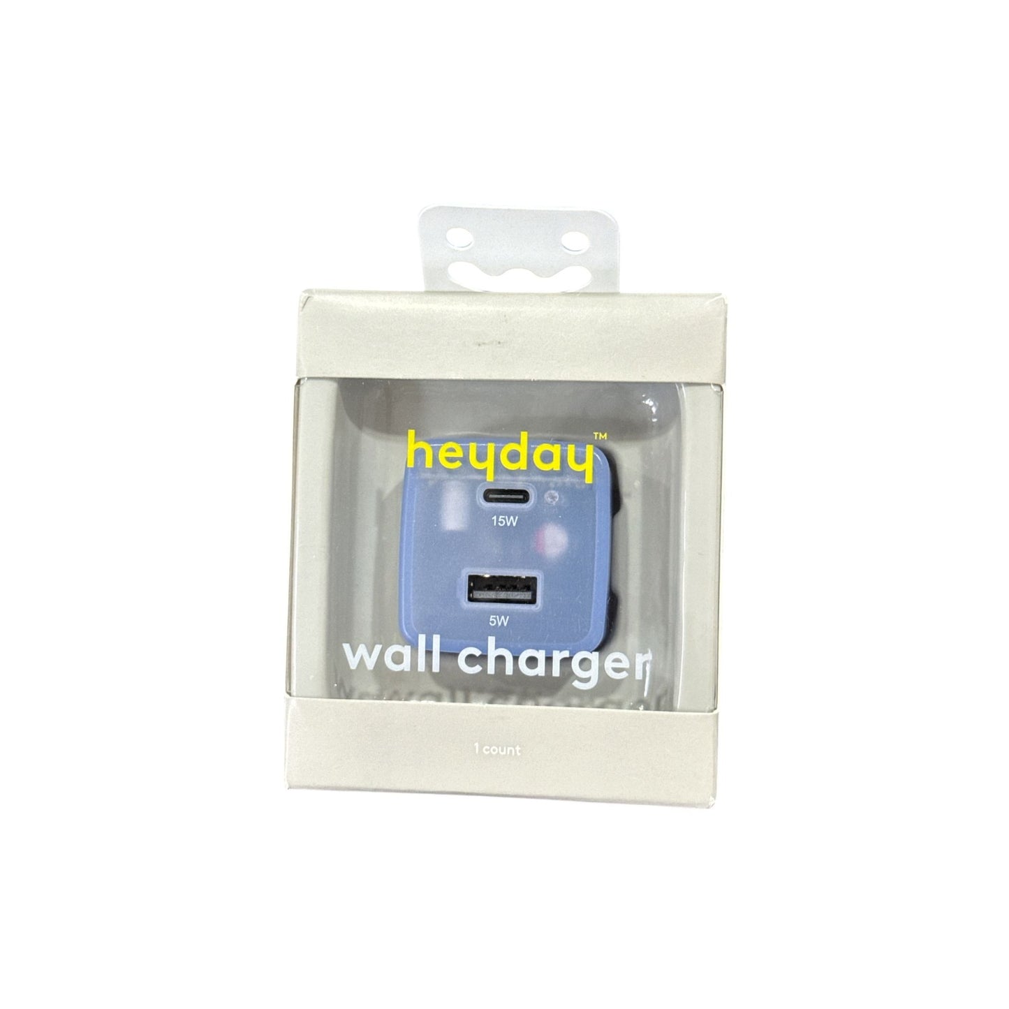 Heyday Wired Headphones, Charging Cable, Wall Charger & Tech Charms Bundle