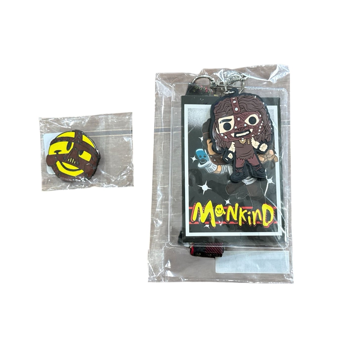 Funko WWE Mankind Lanyard & Pin Set New In Packaging 2020 Edition