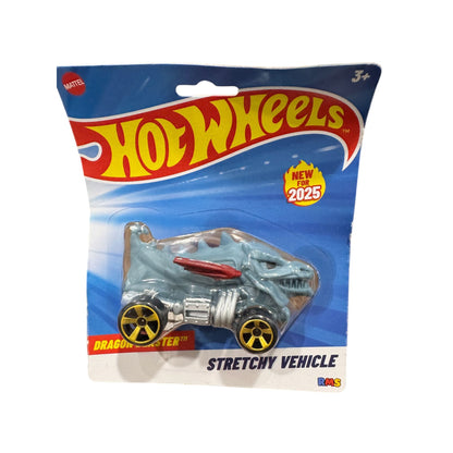 Hot Wheels Dragon Blaster & Speed Spider Stretchy Vehicles New For 2025 Ages 3+