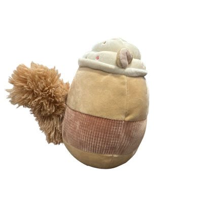 Squishmallows Reza The Squirrel Plush Coffee-Themed 8 Inch Collectible Toy