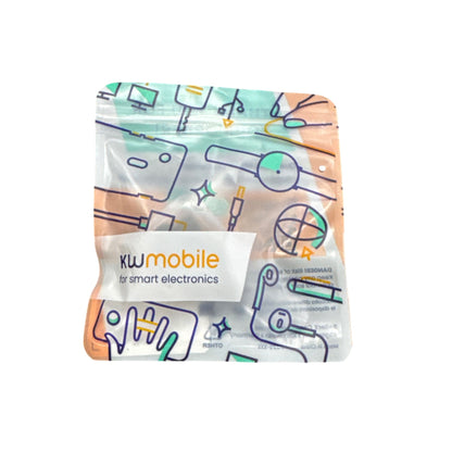 KWmobile Memory Foam Eartips For Sony WF-1000XM4 S/M/L Black - 6 Pieces