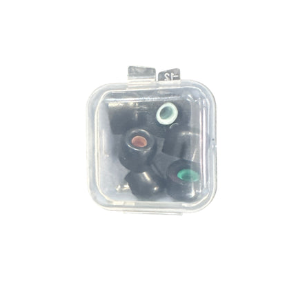 KWmobile Memory Foam Eartips For Sony WF-1000XM4 S/M/L Black - 6 Pieces