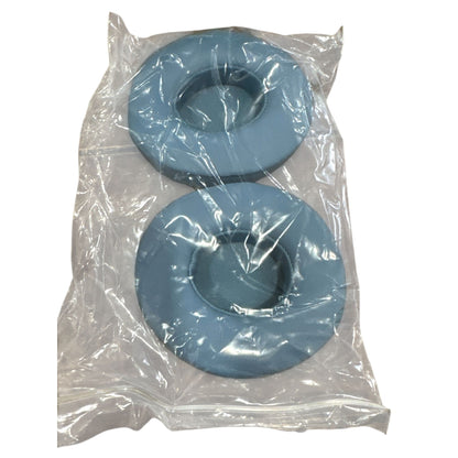 HiFan Replacement Ear Pads For Solo4 Headphones - Protein Leather Soft & Durable 2-Pack Blue