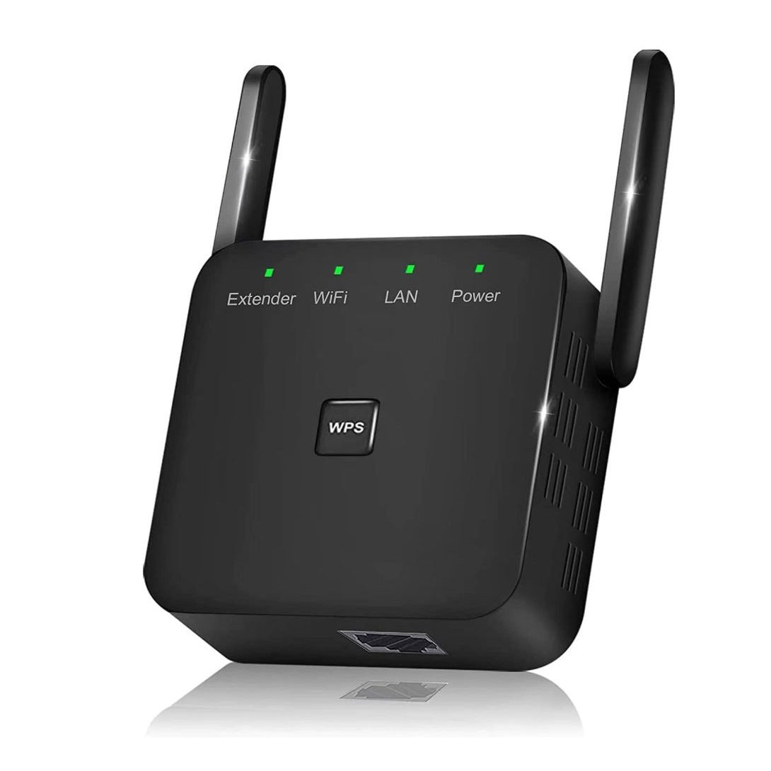 WiFi Range Extender Repeater 2.4G Dual Antenna Signal Booster With WPS Button 2 Set