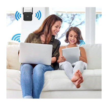 WiFi Range Extender Repeater 2.4G Dual Antenna Signal Booster With WPS Button 2 Set