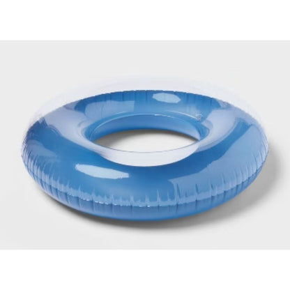 Sun Squad Inflatable Swim Tube & Split Ring Glitter Swim Tube Set For Ages 3-9+