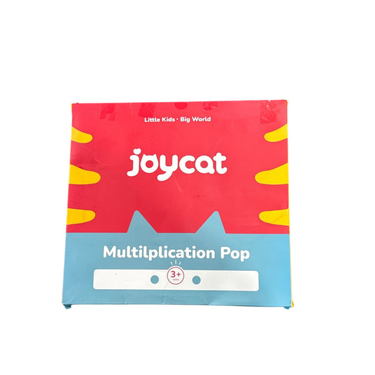 Joycat Multiplication Pop Math Toy Set For Kids 3+ With Chart & Pop Mat