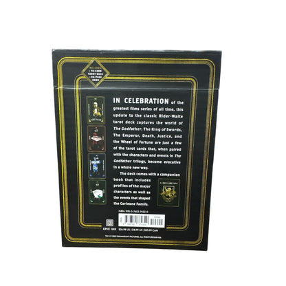The Godfather Tarot Deck & Book Set Featuring Corleone Family Artwork & Classic Rider-Waite Style Updates