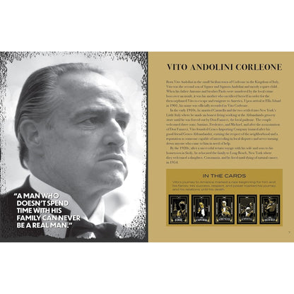 The Godfather Tarot Deck & Book Set Featuring Corleone Family Artwork & Classic Rider-Waite Style Updates