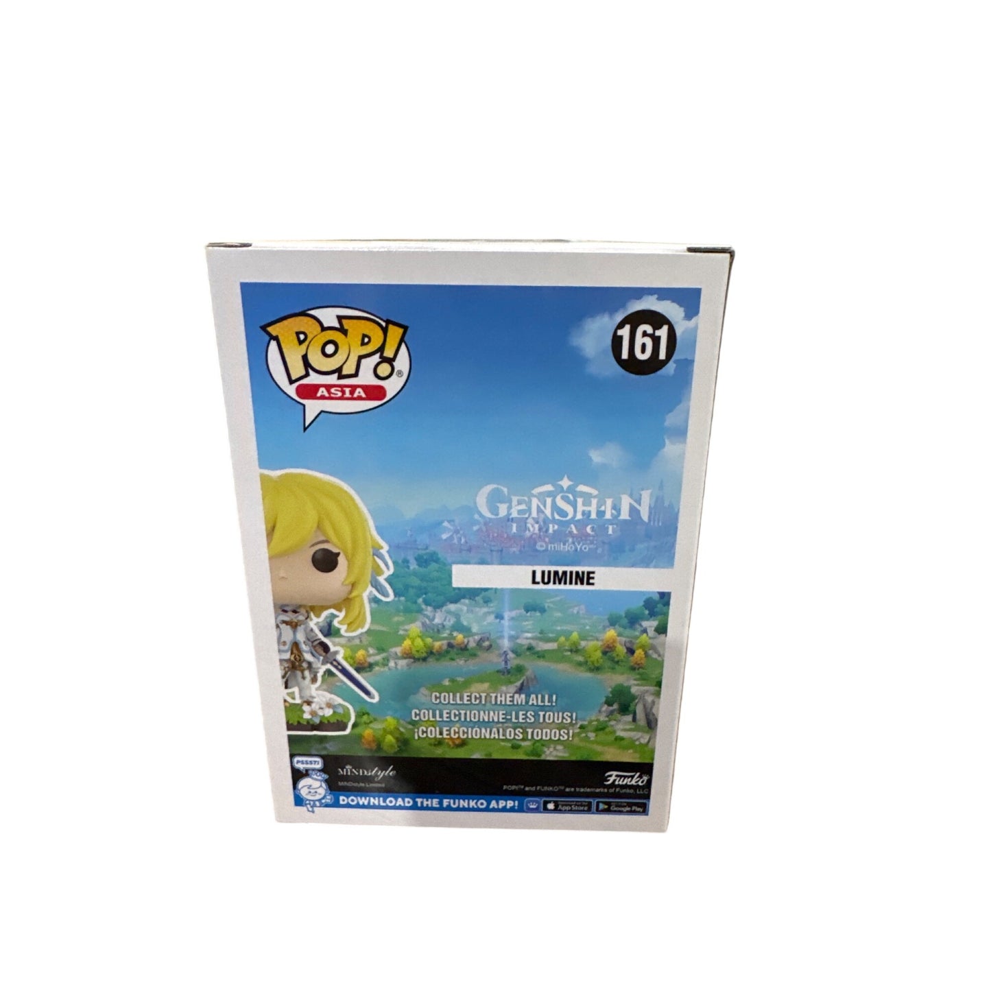 Funko Pop Asia Genshin Impact Lumine Vinyl Figure #161 Collectible