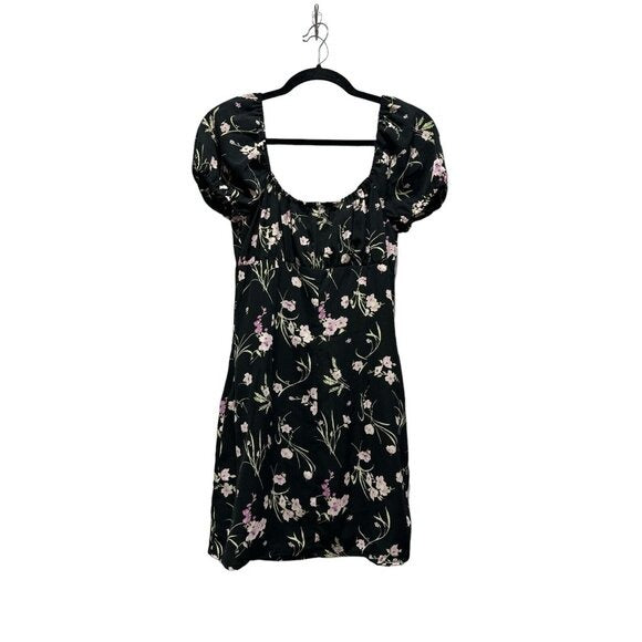 BP. Women's Black Floral Dress MEDIUM