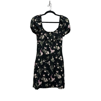 BP. Women's Black Floral Dress MEDIUM
